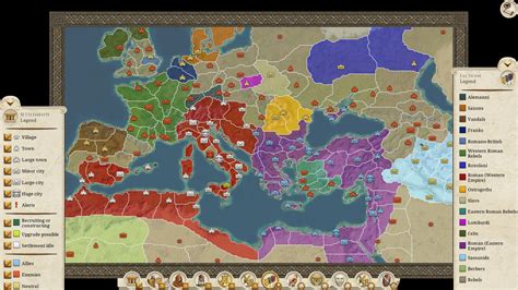 Barbarian Invasion: Late Campaign mod for Total War: Rome .